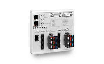 Modular IO modules with digital/analogue inputs and outputs for EtherCat